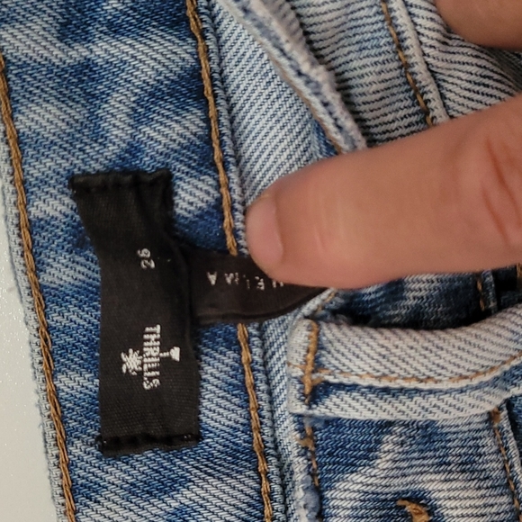 Thrills aged blue mid rise jean size 26 - Picture 7 of 10